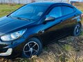2014 Hyundai Solaris I, чёрный, 730000 рублей
