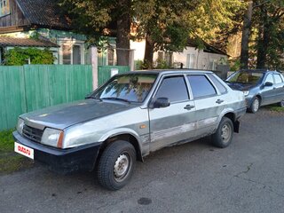 1996 Lada (ВАЗ) 21099, серебристый, 55000 рублей, вид 1