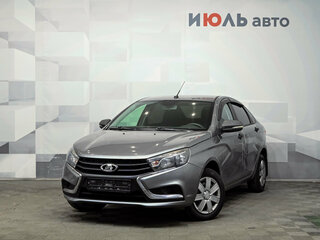 2016 Lada (ВАЗ) Vesta I, серый, 630000 рублей, вид 1