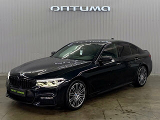 2017 BMW 5 серии 540i xDrive VII (G30/G31/G38), чёрный, 3677000 рублей, вид 1