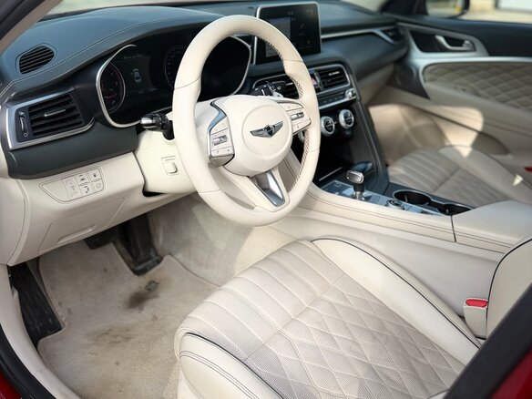2019 Genesis G70 I, красный, 2100000 рублей - вид 7