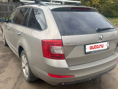2014 Skoda Octavia III (A7), бежевый, 1098000 рублей, вид 3