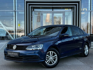 2016 Volkswagen Jetta VI Рестайлинг, синий, 1180000 рублей, вид 1