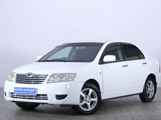 2006 Toyota Corolla IX (E120, E130) Рестайлинг, белый, 599000 рублей, вид 3