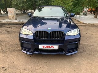 2013 BMW X6 35i I (E71) Рестайлинг, синий, 2200000 рублей, вид 4