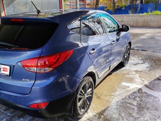 2015 Hyundai ix35 I Рестайлинг, синий, 1175000 рублей, вид 3