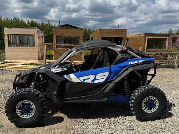 2022 BRP Can-Am Maverick X RS Turbo RR, синий, 3500000 рублей - вид 3