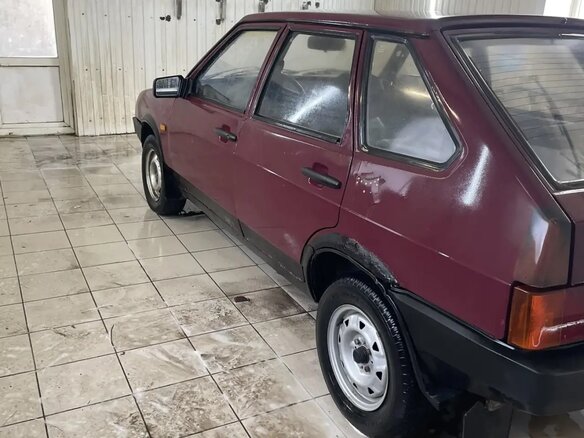 1993 Lada (ВАЗ) 2109, красный, 80000 рублей - вид 3