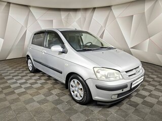2004 Hyundai Getz I, серебристый, 429000 рублей, вид 3