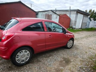 2007 Opel Corsa D, красный, 375000 рублей, вид 3