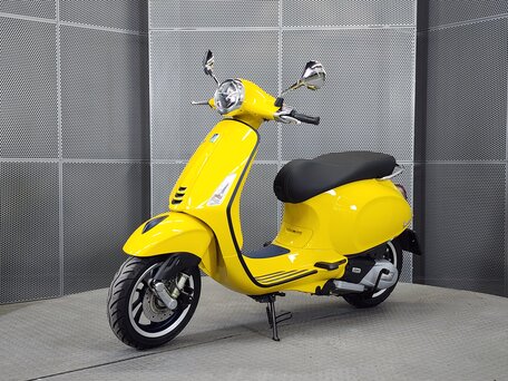 2023 Vespa Primavera, жёлтый, 419000 рублей, вид 4