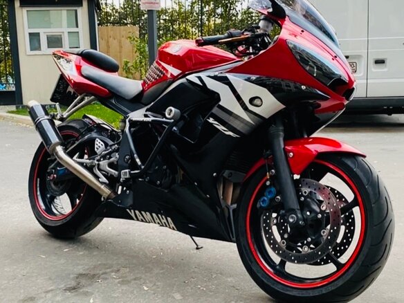 2003 Yamaha YZF-R6, красный, 650000 рублей - вид 6