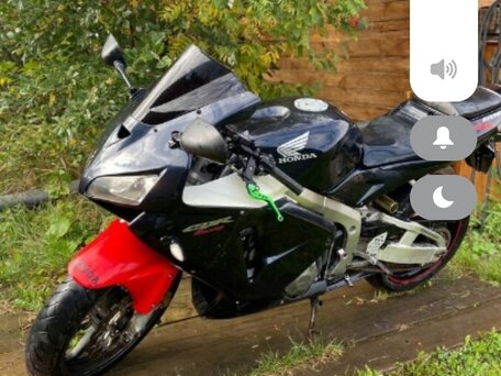 2006 Honda CBR 600RR, чёрный, 350000 рублей, вид 1