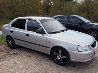 2008 Hyundai Accent ТагАЗ II, серебристый, 295000 рублей, вид 4