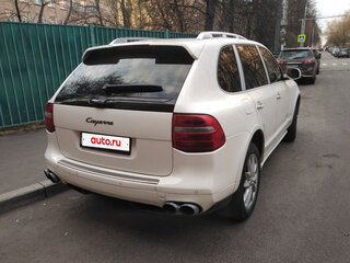 2009 Porsche Cayenne Diesel I Рестайлинг (957), белый, 1500000 рублей, вид 3