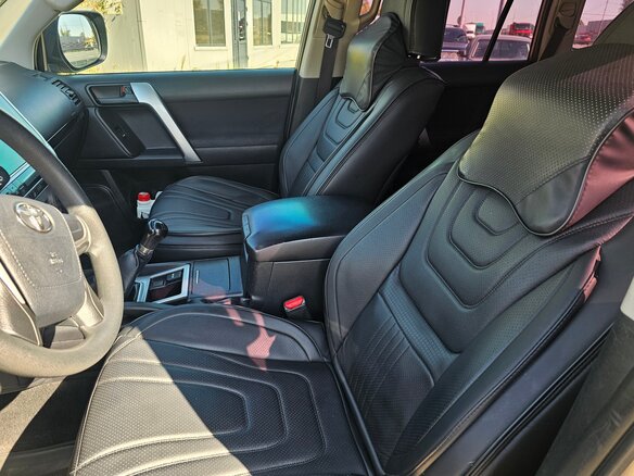 2018 Toyota Land Cruiser Prado 150 Series Рестайлинг 2, коричневый, 3600000 рублей - вид 5