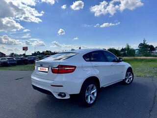 2013 BMW X6 35i I (E71) Рестайлинг, белый, 2350000 рублей, вид 4