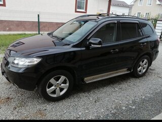 2008 Hyundai Santa Fe II, чёрный, 1090000 рублей, вид 4