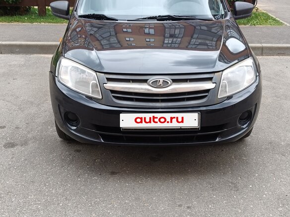 2015 Lada (ВАЗ) Granta I, чёрный, 330000 рублей - вид 1