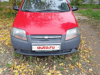 2007 Chevrolet Aveo I, красный, 395000 рублей, вид 1