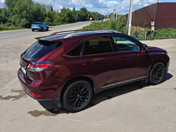 2013 Lexus RX 350 III Рестайлинг, красный, 2360000 рублей - вид 8