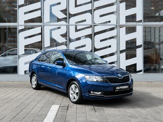 2019 Skoda Rapid I Рестайлинг, синий, 1298000 рублей, вид 1
