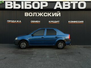 2007 Renault Logan I, синий, 350000 рублей, вид 4