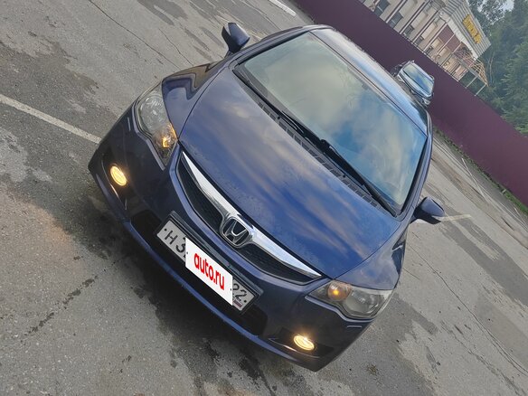 2009 Honda Civic VIII Рестайлинг, синий - вид 11