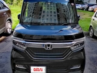 2017 Honda N-BOX II, чёрный, 950000 рублей, вид 1