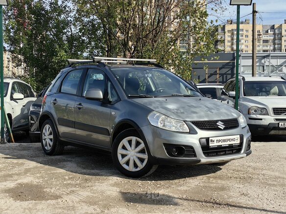 2012 Suzuki SX4 I (Classic) Рестайлинг, серый - вид 3