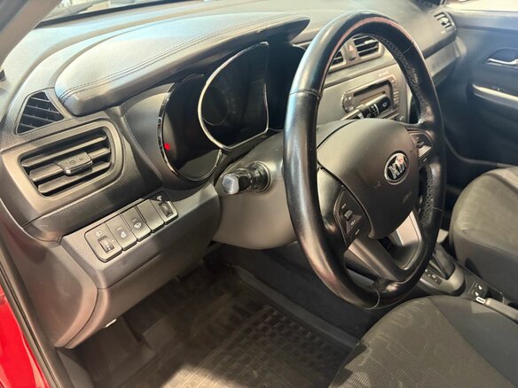 2014 Kia Rio 6-speed III, красный, 999000 рублей - вид 7