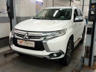 2017 Mitsubishi Pajero Sport III, белый, 2370000 рублей, вид 1