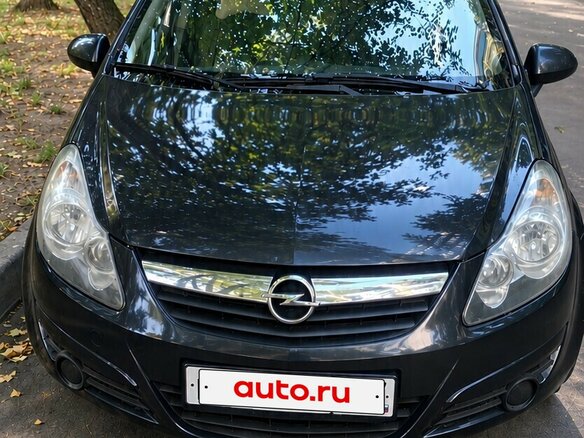 2007 Opel Corsa D, серый, 410000 рублей - вид 1