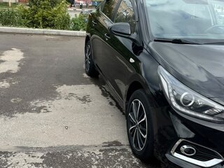 2018 Hyundai Solaris II, чёрный, 1150000 рублей, вид 1