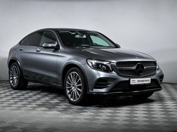 2017 Mercedes-Benz GLC Coupe 300 I (C253), серый, 4100000 рублей - вид 2