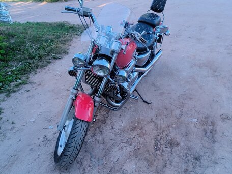 1993 Honda VF 750, красный, 380000 рублей, вид 2