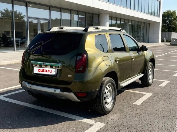 2015 Renault Duster I Рестайлинг, зелёный, 1200000 рублей - вид 3
