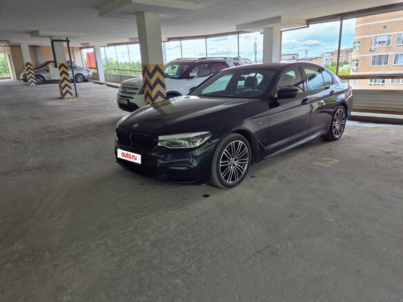 2019 BMW 5 серии 530d xDrive VII (G30/G31/G38), чёрный