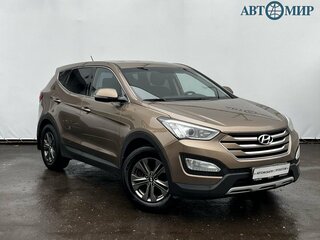 2014 Hyundai Santa Fe III, бежевый, 1450000 рублей, вид 3