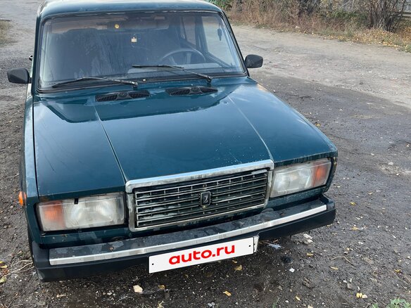 2007 Lada (ВАЗ) 2107, зелёный, 100000 рублей - вид 8