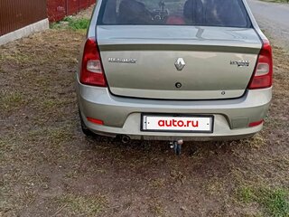 2012 Renault Logan I Рестайлинг, бежевый, 550000 рублей, вид 3