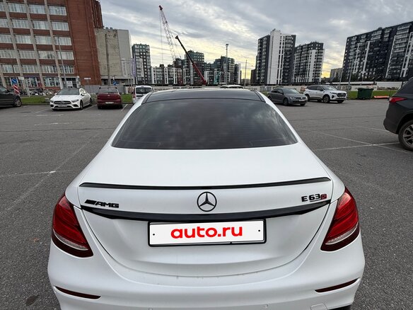 2017 Mercedes-Benz E-Класс AMG 63 AMG S V (W213), белый - вид 6