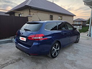 2019 Peugeot 308 II Рестайлинг, синий, 1490000 рублей, вид 3