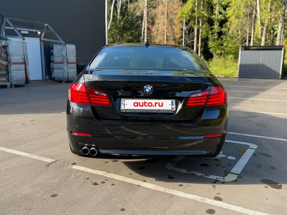 2012 BMW 5 серии 520d VI (F10/F11/F07), чёрный, 1590000 рублей - вид 5