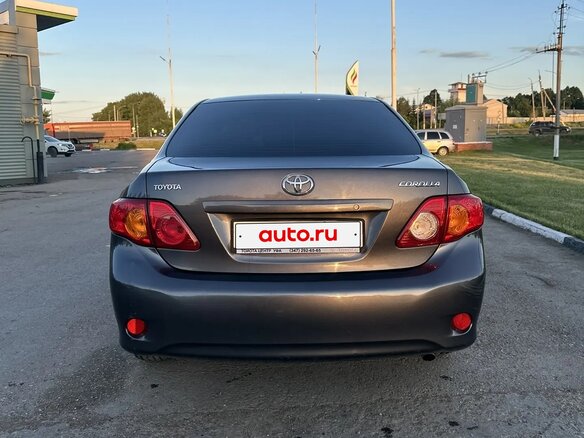 2008 Toyota Corolla X (E140, E150), серый, 1250000 рублей - вид 4