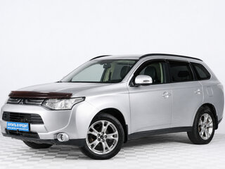 2013 Mitsubishi Outlander III, серебристый, 1379000 рублей, вид 3