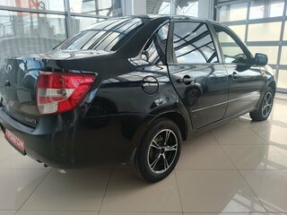 2013 Lada (ВАЗ) Granta I, чёрный, 243000 рублей, вид 3