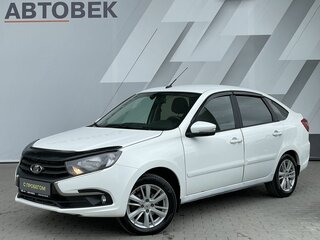 2019 Lada (ВАЗ) Granta I Рестайлинг, белый, 565000 рублей, вид 1