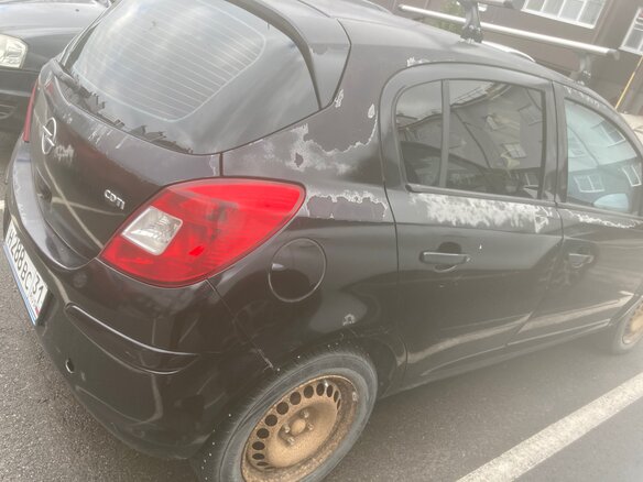 2007 Opel Corsa D, чёрный, 159600 рублей - вид 4