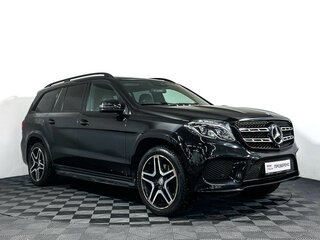 2016 Mercedes-Benz GLS 400 I (X166), чёрный, 4148000 рублей, вид 3